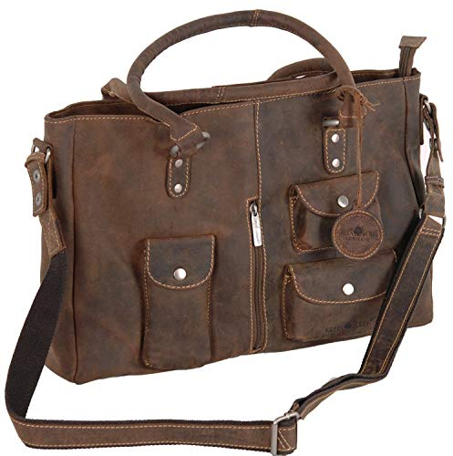 Greenburry Vintage Revival Vol. 1 Schultertasche Leder 43 cm