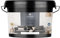 Wanders24 Effet métal (1 litre, Noir) peinture à effet, peinture murale, mur métallisé, peinture murale pailletée, peinture avec effet, peinture mur, peinture murale métallisée, lavable, effet métal