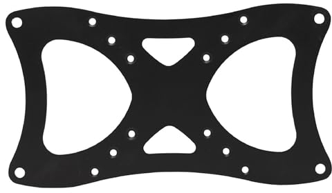 HumanCentric Plaque d'adaptation VESA pour modèles VESA de 200 x 100 mm, kit de Conversion pour modèles 75 x 75 et 100 x 100 mm à 200 x 100 mm, matériel de Montage Inclus