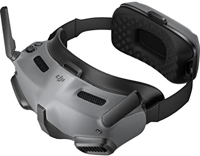 DJI Goggles Integra - Lightweight and Portable FPV Goggles, Integrated Design, Micro-OLED Screens, O3+ Video Transmission, HD Low-Latency, Compatible with Avata and more