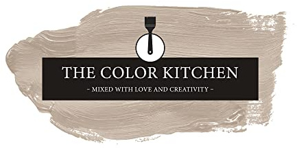 Livingwalls THE COLOR KITCHEN universelle Wandfarbe - Malerfarbe für Wohnräume und Arbeitszimmer - matte Innenfarbe in Beige - 2,5l Deckfarbe in TCK6016
