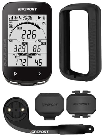 iGPSPORT GPS Bicicleta,40H Autonomía,Strava Sync,Impermeabilidad IPX7 | Registro Automático,Bluetooth ANT+,Retroiluminación Automática Ciclocomputador GPS
