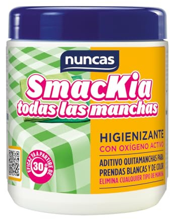 Nuncas Smackia Todas las Manchas - Quitamanchas cada Mancha - 600g
