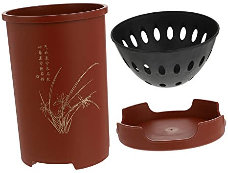 Toddmomy 1juego De Bandeja Flores Diseño Chic para Jardín y Decoración De Interiores