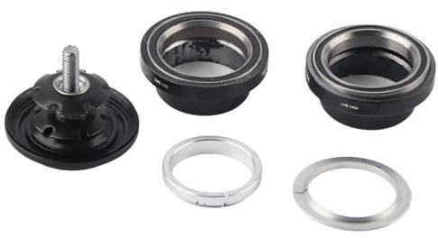 LUCKDANO Fahrrad-Steuersatz aus Aluminiumlegierung, Hochstabiles Lager für 28,6-mm-Gabel, 34-mm-Fahrradteil für Einfache Installation, Kompatibel mit Gerader Gabelschaft (zufälliger Typ),