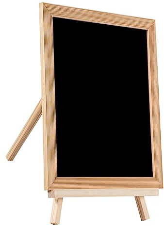 SHOWERORO Zeichenbrett Für Kinder Holzmaltafel Standstaffelei Zeichentafel Schreibtafel Einseitige Tafel Als Lernhilfe