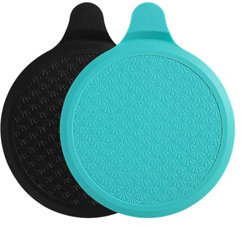 2 Pack Silicone Bathtub Stopper, 6 Large Drain Stopper Sink Cover, Universal Sink Drain Plug, Shower Drains Tub Stoppers for Kitchen Bathroom Laundries