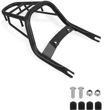 Support Porte-Bagages Arrière Moto pour Monkey 125 2018-2024 Z125 2023 Support De Dossier Détachable Arrière Support De Support De Chargement Support De Queue De Chargement