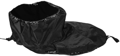 TOGEVAL Gonna per Kayak in Nylon Regolabile Cintura Copertura Paraspruzzi per Canoa e Kayak Accessorio Nautico per Protezione Sedile e Tenuta Sicura Durante attività Acquatiche