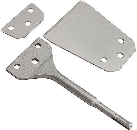 Jonlaki Raschietto per Pavimenti Premium da 4 Pollici con Acciaio per Molle e Manico Rotondo per un'efficace Rimozione di Piastrelle e Adesivi