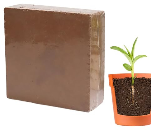 Tierra Orgánica para Macetas Ladrillo Natural de 300 gramos