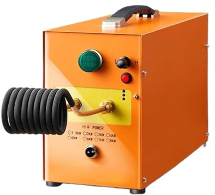 Macchina For Il Riscaldamento A Induzione Ad Alta Frequenza Tubo Di Rame Piccolo Saldatore Portatile Forgiatura Tempra Fusione Oro Argento Allo Riscaldamento Potente