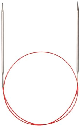 Addi Turbo Spitze Rundstricknadeln, Metall, White Bronze, 120 cm, 3.0 mm