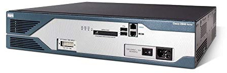 Cisco 2821 WLAN Schwarz, Blau, Edelstahl - Router (2U, 802.11b, 802.11g, IEEE 802.1x, IOS Software-based, IPv6, VRF,, 3DES, DES, Schwarz, Blau, Edelstahl)