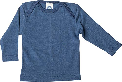 Cosilana, Baby Unterhemd Langarm, 70% Wolle 30% Seide