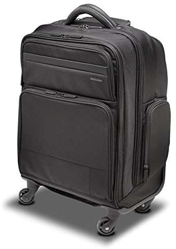 Kensington Laptop Rolltasche Contour 2.0 Pro Overnight Laptop Spinner für bis zu 17 Zoll Laptops, mobile Laptop-Reisetasche mit Rollen, Ideales Handgepäck für Laptops und Tablets bis 17 Zoll, K60384WW