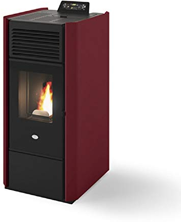 EVA CALOR - STUFA A PELLET EVA CALOR NORA ROSSO ERMETICA 7 KW - 31383