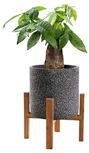 KDDEON Blumenständer Holz,Blumentreppe Indoor,Blumentopf Rack Balkon Wohnzimmer Schlafzimmer,Mitte des Jahrhunderts Pflanzenregal,Bodenstehend Flower Display Racks