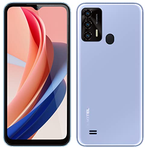 OUKITEL 4G Android 12 Telefono Cellulare C31 PRO, 4GB+64GB, DUAL SIM+SD(3 Slot Per Schede), Qcta-core Smartphone, Batteria 5150mAh, 6,52’’ HD+, Fotocamera 5MP+13MP, Impronta Digitale GPS WIFI Viola
