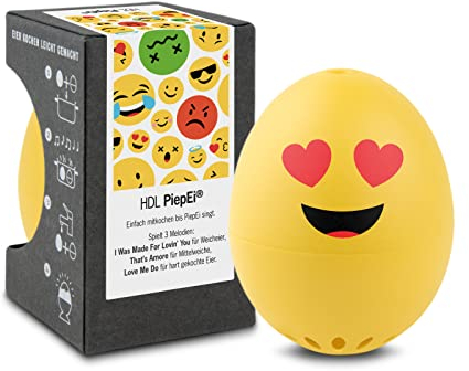 Brainstream Temporizador de Huevos, Multicolor, 8,9 x 5,4 x 5,4