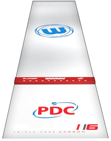 WINMAU Clearzone PVC dartmatta med integrerad Oche Line