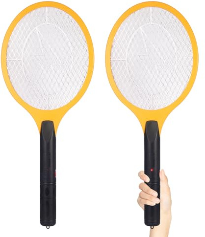 Lot de 2 tapettes à Mouches électriques pour intérieur et extérieur - sans Danger au Toucher - Maille de sécurité à 3 Couches - 50,8 cm