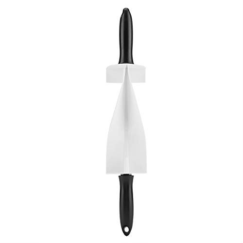 Croissant Cutter, Rolling Pastry Cutter Dough Cutter Rolling Pin with Thickness Rings Pastry Lattice Roller Cutter Pastry Wheel Cutter