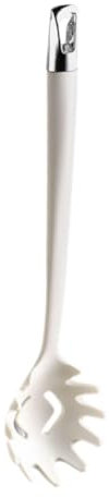 Garneck Nudelwerkzeuge Pasta küchenmaschiene spagettiloeffel Kochen Leicht zu reinigen Scoop -Sieb Schaufeln Filter Nudeln Sieb Nudelsieb Löffel Server 7-teiliges Set Kieselgel