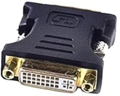 UNbit Adattatore DVI a DVI Convertitore da Femmina a Femmina Convertitore di Genere DVI-I da Femmina a Femmina Prolunga for Cavo DVI Compatibile (Color : DV-024, Size : 1pcs Adapter)