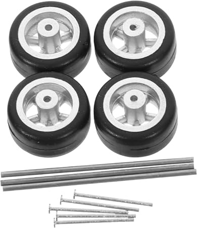 DRESSOOS Rc-autoreifen Im Maßstab Austauschbare Spielzeugauto Reifen Plastikautoräder DIY-automodell Zubehör Rc Auto Teile Zum Selbermachen