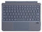 Type Cover pour Microsoft Surface Go 4 (2023)/Surface Go 3 (2021)/Surface Go 2 (2020)/Surface Go 1 (2018) Clavier portable fin sans fil avec pavé tactile, 7 couleurs rétroéclairé (gris, rétroéclairé)