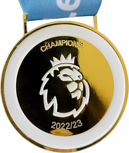MIAOWR 2022-2023 Medaglie Premier Champions Souvenir della Football League Oggetti da Collezione per Gli Amanti del Calcio Regali per I Tifosi