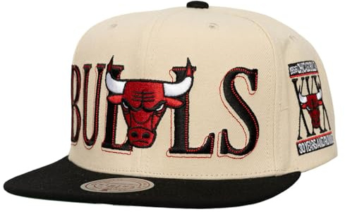 Mitchell & Ness NBA Across The Board Snapback Cap Chicago Bulls