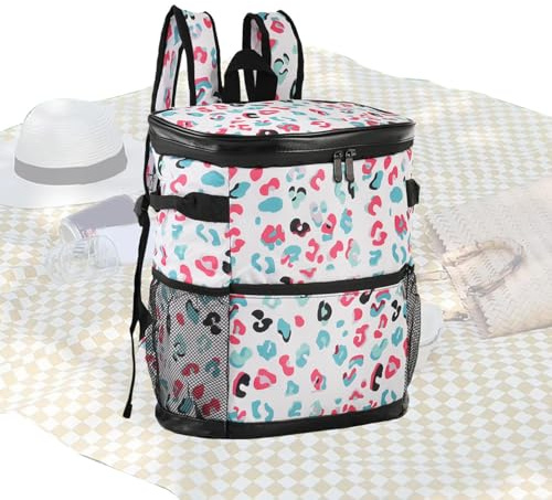 Zaino refrigerante, Oxford isolante impermeabile, per spiaggia, viaggi, campeggio, auto, lavoro, golf, picnic, costruzione