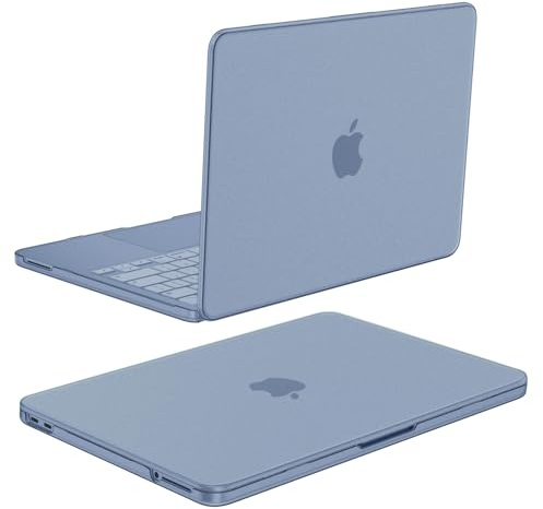 Fintie Funda Compatible con MacBook Neo 13 A3404 (Chip A18 Pro, 2026) | [100% Equivalente al Color Oficial] Funda Protector Rígida Ultradelgada Carcasa Cristalino, Índigo Mate