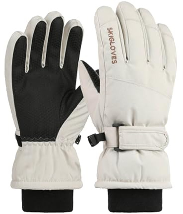 Gants de ski chauds pour activités d'hiver avec écran tactile antidérapant, gants de sport, idéaux pour l'équitation, les jours froids