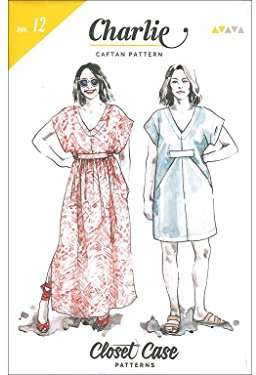 Closet Case Patterns Charlie Caftan Ptrn, light to medium weight wovens