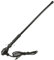 tomzz Audio 1000-056 Gummi Antenne extrem stabil hochflexibel Universal AM FM UKW KFZ kompatibel mit Boot Marine Auto Yacht Jeep Traktor 1 3m Kabel DIN Anschluss drehbar