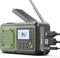 Radio de emergencia de manivela de 5000 mAh, radio meteorológica, radios solares que funcionan con pilas, radios de alerta meteorológica NOAA/AM/FM con cargador de teléfono de banco de energía, alarma