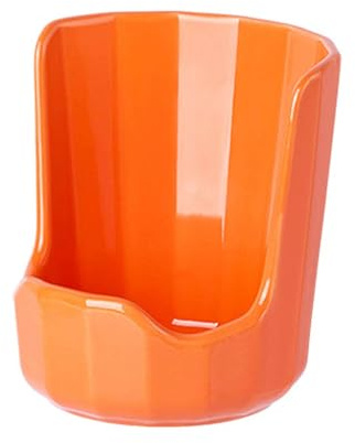 Spoon Rest Kitchen, Tea Bag Holder Dish, Spoon Holder for Stove Top, Coffee Spoon Rest, Utensil Rest, Pot Lid Holder-orange-10x10x12.5cm