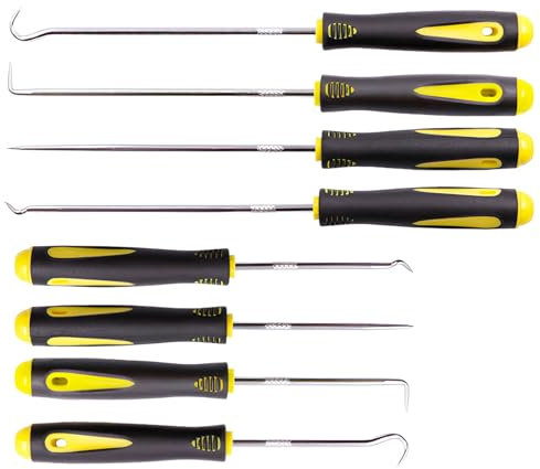 NIYATA Jeu de Crochets et Tournevis Mécanique de Précision, Crochet de Joint Torique, Tournevis Mécanique