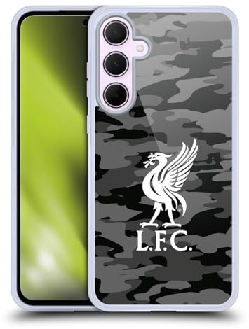 Head Case Designs Offizielle Liverpool Football Club Away Liver Bird Farben Camou Gel Handyhülle Hülle [Militärischer Schutzgrad] Kompatibel mit Samsung Galaxy A35 5G
