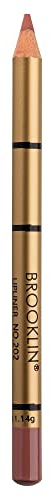 Impala - Lápiz de Labios Brooklin Waterproof Color Marrón Rosado 202 | Perfilador de Labios Permanente | Lápiz Labial Resistente al Agua | Delineador de Labios de Larga Duración
