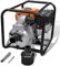 Festnight 4 Temps Pompe à Eau Moteur Essence pour Jardin 49 x 37 x 42 en Métal 3,6 L