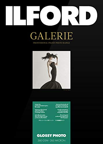 ILFORD Galerie Gloss 260 GSM A4-210 mm x 297 mm 100 Blatt