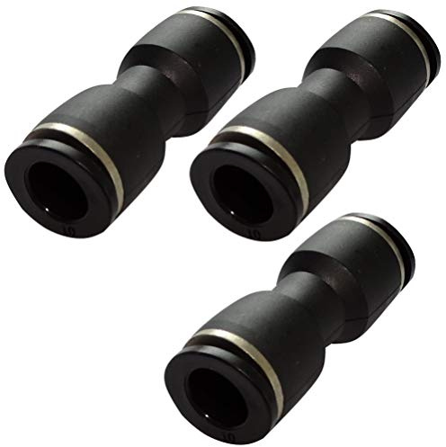 AERZETIX - 3x Racor conexión rápida conector acoplador recto Ф10mm neumático compresor de aire comprimido - C17169