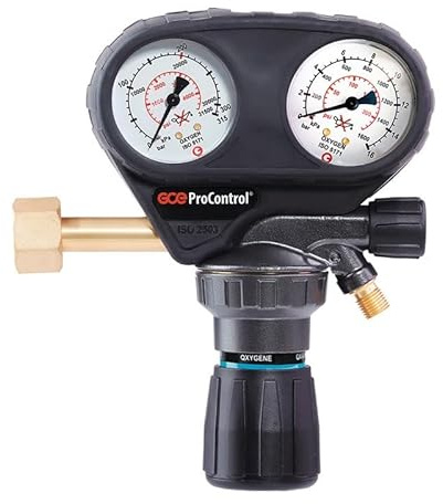 Flaschendruckminderer ProControl Sauerstoff 200bar 1-stufig GCE RHÖNA