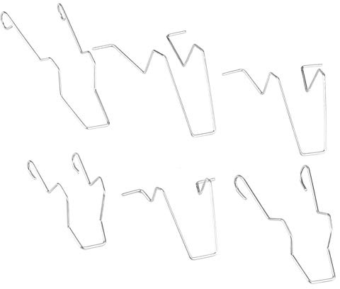 Clips, Scheinwerfer-Clips, Scheinwerfer-Clips 6 Stück Scheinwerfer-Scheinwerfer-Abblendlicht-Scheinwerfer-Birnen-tefeder-Clip-Klemme für H1 H4 H7 kfz birnen feder,scheinwerfer ha,s