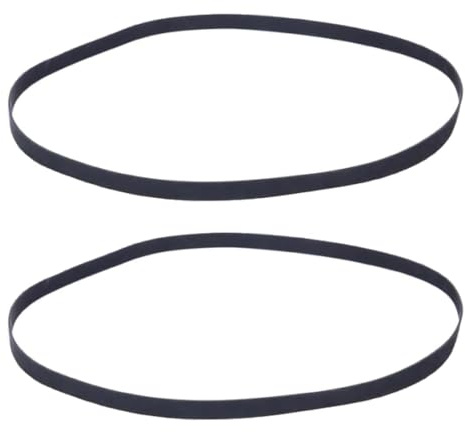 EODKSE 2pcs Ersatzriemen für Plattenspieler,20cm Länge,hochwertiges Gummi für Beste Antriebsleistung und perfekten Musikgenuss,Recorder Teile,Phonograph Gürtel,passend für viele Plattenspielertypen