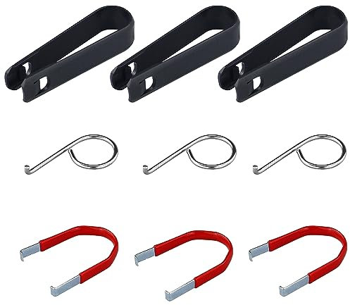 Chiavi per La Rimozione del Copridado, 9 Pezzi Strumento di Rimozione per Copri Bulloni Cerchi Auto Chiavi per la Rimozione del Copridado Universale per Bulloni Ruota Copri Ruote Auto